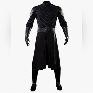 CosFantasy Men's Baylan Skoll Cosplay Costume Black Uniform Outfits Size XL